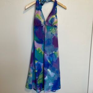 Tie dye melika swimsuit dress